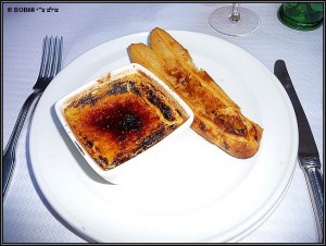 Creme Brulee au Foie Gras sans suce ב- Hotel d'Alibert